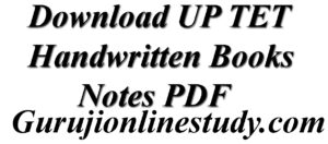 Handwritten Books Notes