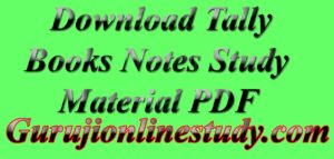 Tally Download Books