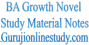 Growth Novel Study Material