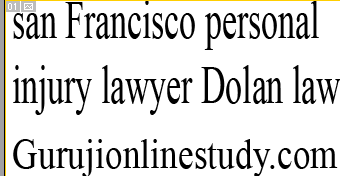 san Francisco personal injury