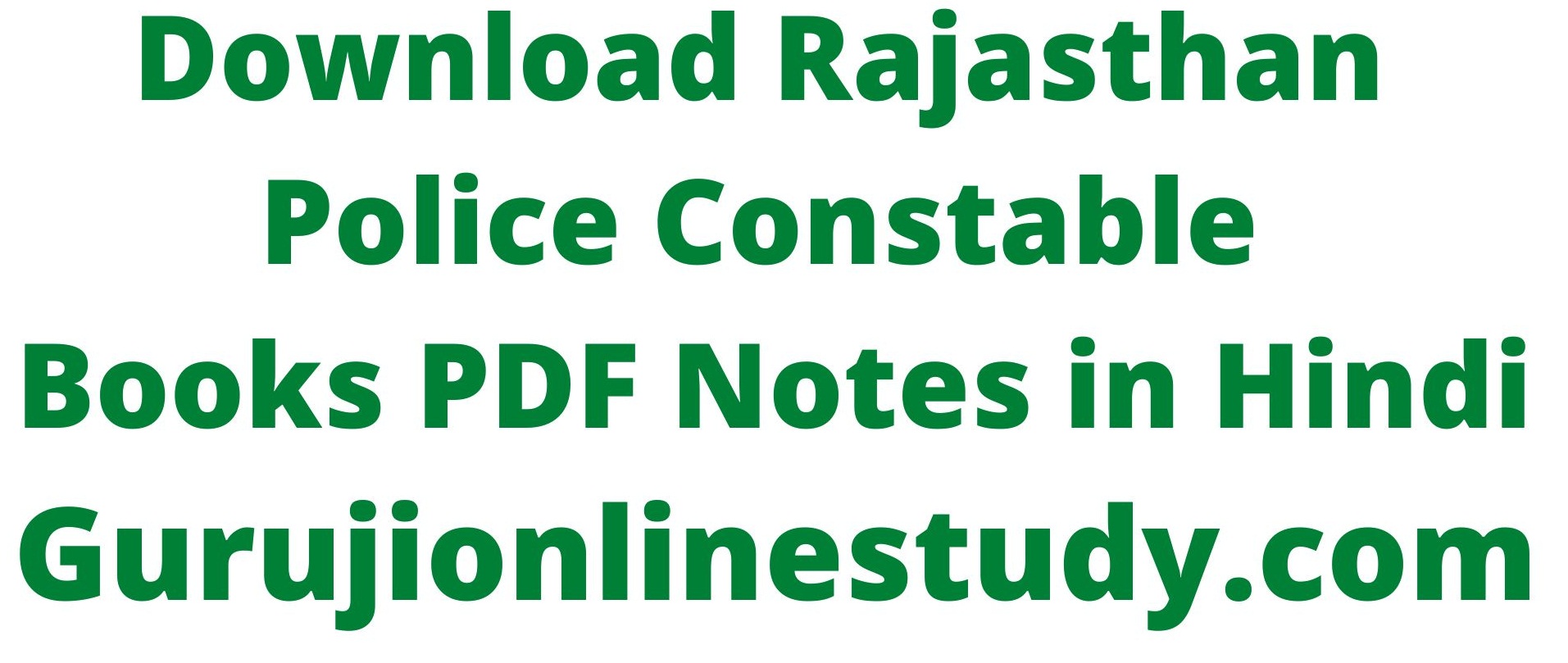 Download Police Constable Books