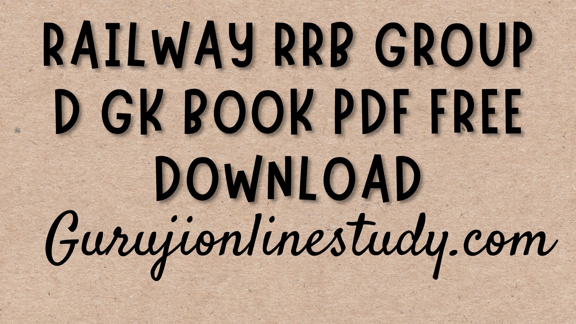 Railway RRB Group D