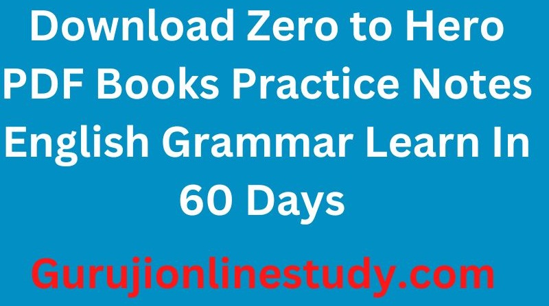 Zero to Hero Practice Notes