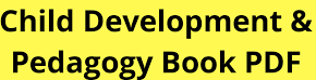 CTET Child Development Pedagogy