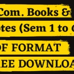 BCom Books & Notes