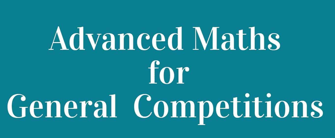 SSC Advance Maths
